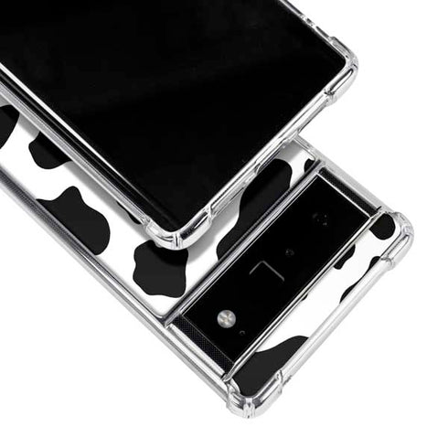 Cow Pattern Animal Print Google Pixel 6 Clear Case